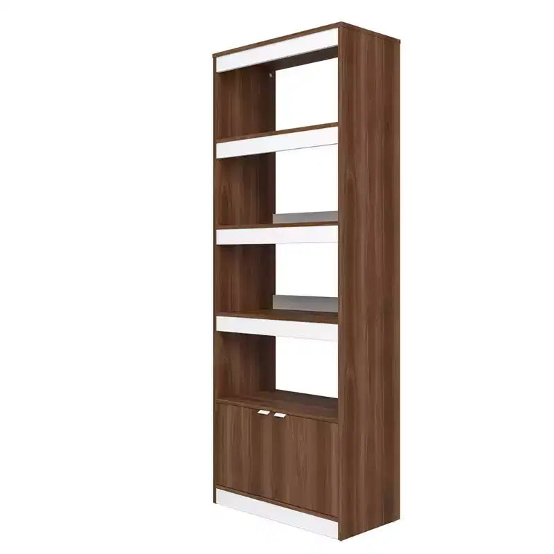 Bibliothèque Manhattan Comfort Ratzer Mid - Century Modern 5 étagères 182 cm