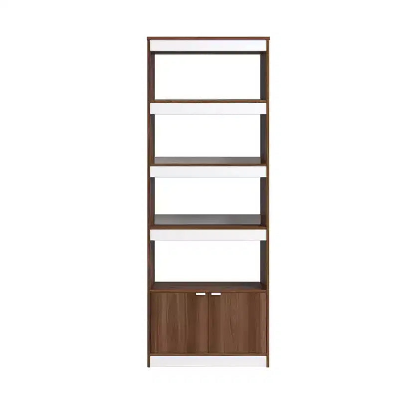 Bibliothèque Manhattan Comfort Ratzer Mid - Century Modern 5 étagères 182 cm