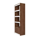 Bibliothèque Manhattan Comfort Ratzer Mid - Century Modern 5 étagères 182 cm