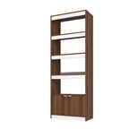 Bibliothèque Manhattan Comfort Ratzer Mid - Century Modern 5 étagères 182 cm