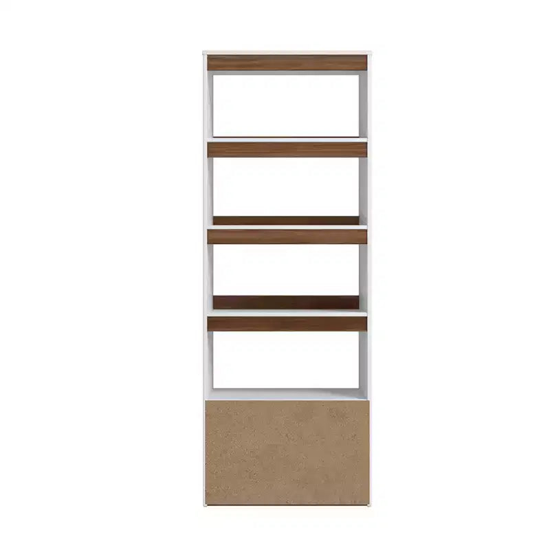 Bibliothèque Manhattan Comfort Ratzer Mid - Century Modern 5 étagères 182 cm