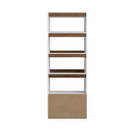 Bibliothèque Manhattan Comfort Ratzer Mid - Century Modern 5 étagères 182 cm