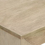 Table basse rectangulaire moderne 48 po Plank+Beam en bois massif, table basse pour salon