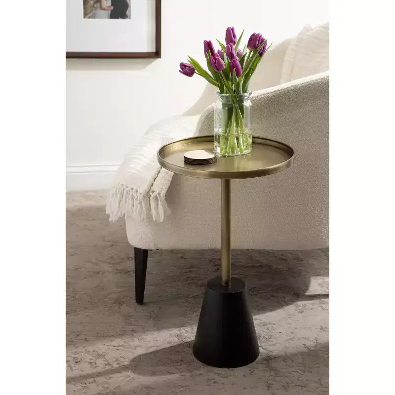 Table d'appoint ronde Tira de Kate et Laurel