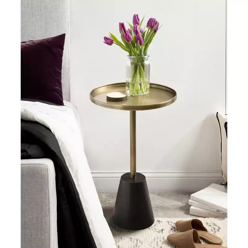 Table d'appoint ronde Tira de Kate et Laurel
