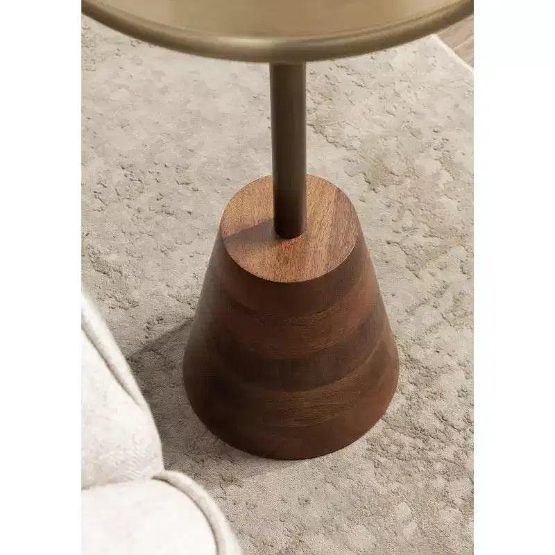 Table d'appoint ronde Tira de Kate et Laurel