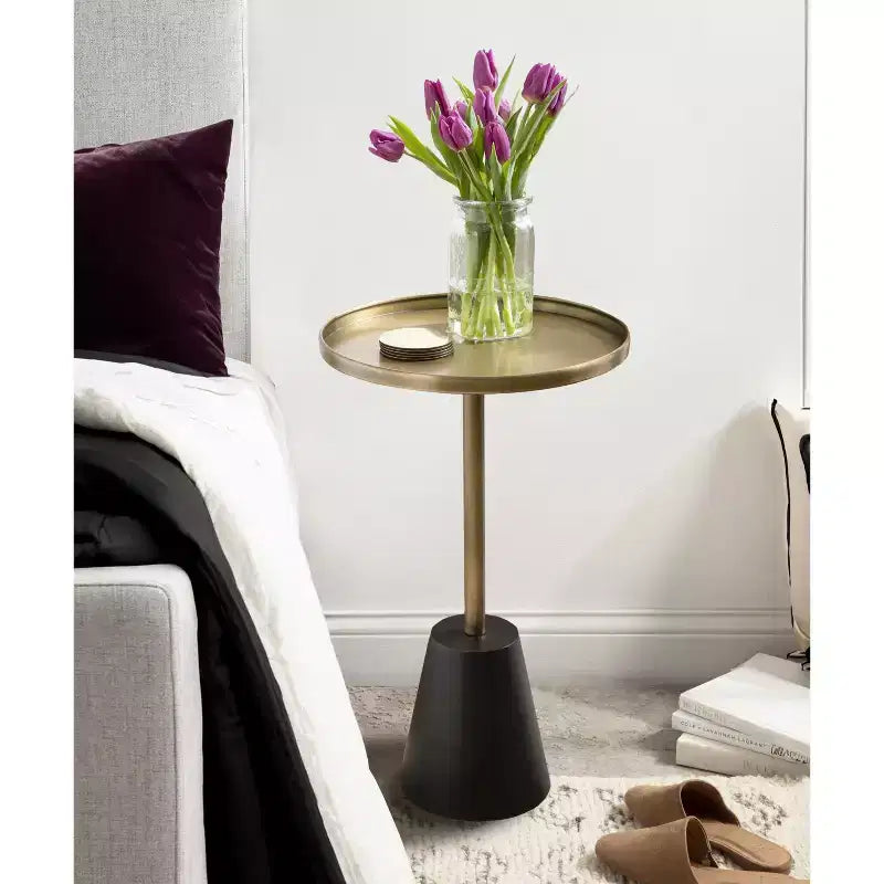 Table d'appoint ronde Tira de Kate et Laurel