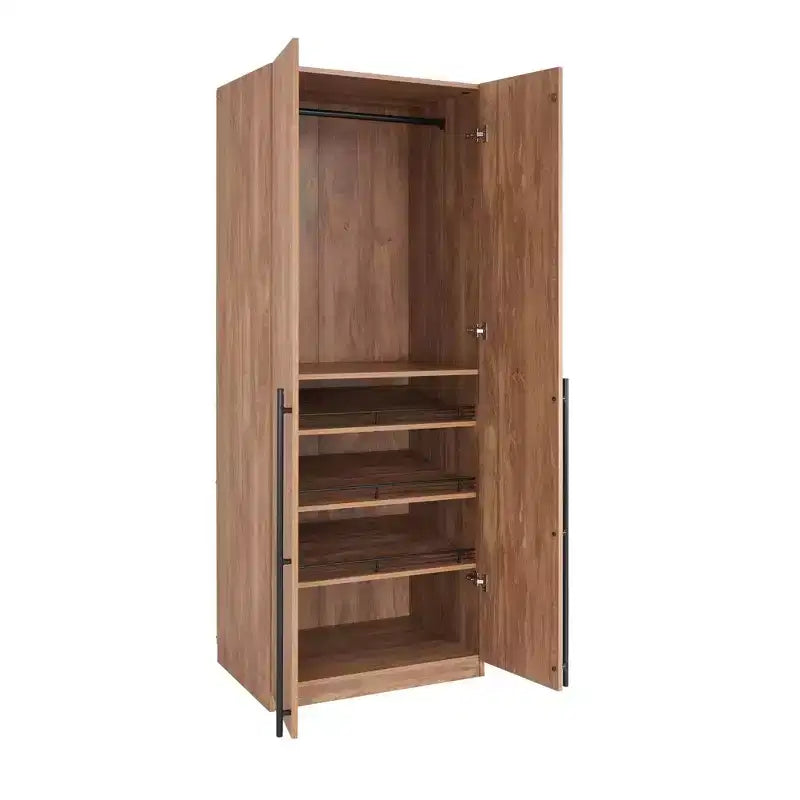 Manhattan Comfort Lot de 3 armoires-penderies Lee 2 portes et 4 étagères