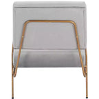 Fauteuil d'appoint en velours Romilly - ACH6203 - Safavieh