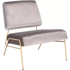 Fauteuil d'appoint en velours Romilly - ACH6203 - Safavieh