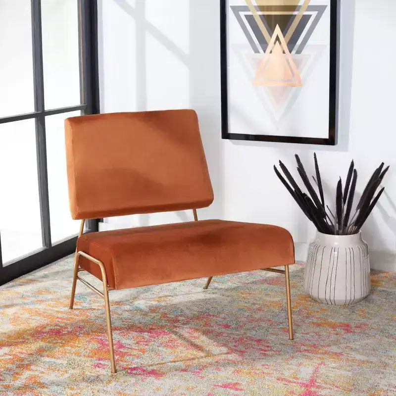Fauteuil d'appoint en velours Romilly - ACH6203 - Safavieh