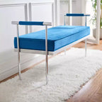 Banc rectangulaire Pim avec accoudoirs - BCH6206 - Safavieh
