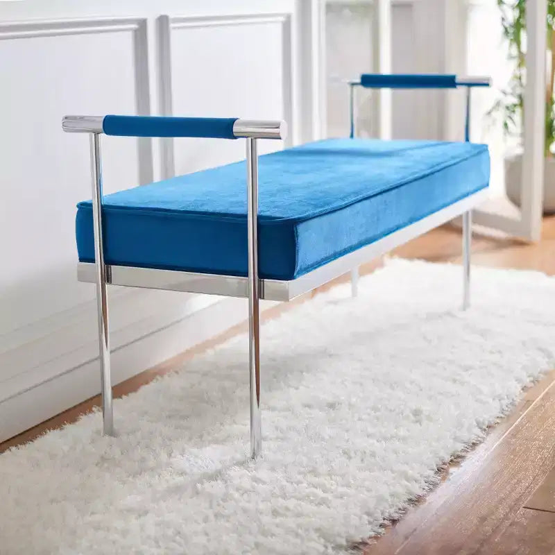 Banc rectangulaire Pim avec accoudoirs - BCH6206 - Safavieh