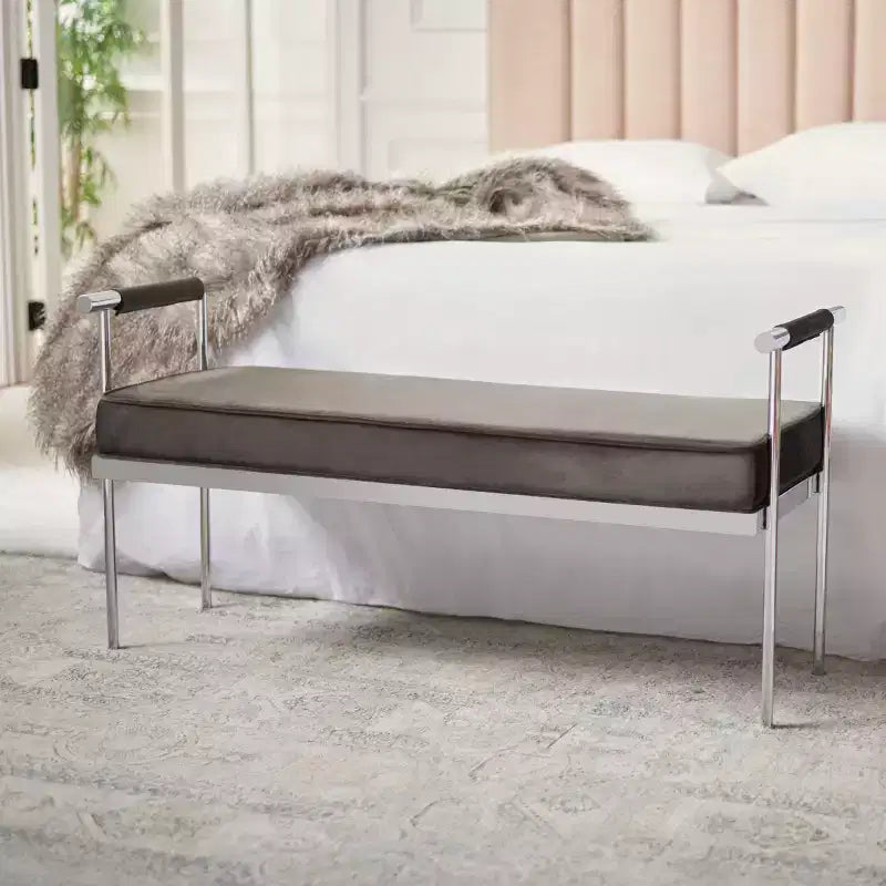 Banc rectangulaire Pim avec accoudoirs - BCH6206 - Safavieh