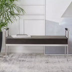 Banc rectangulaire Pim avec accoudoirs - BCH6206 - Safavieh