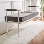 Banc rectangulaire Pim avec accoudoirs - BCH6206 - Safavieh