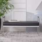 Banc rectangulaire Pim avec accoudoirs - BCH6206 - Safavieh