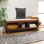 Banc ouvert Cricket avec coussin - BCH5000 - Safavieh