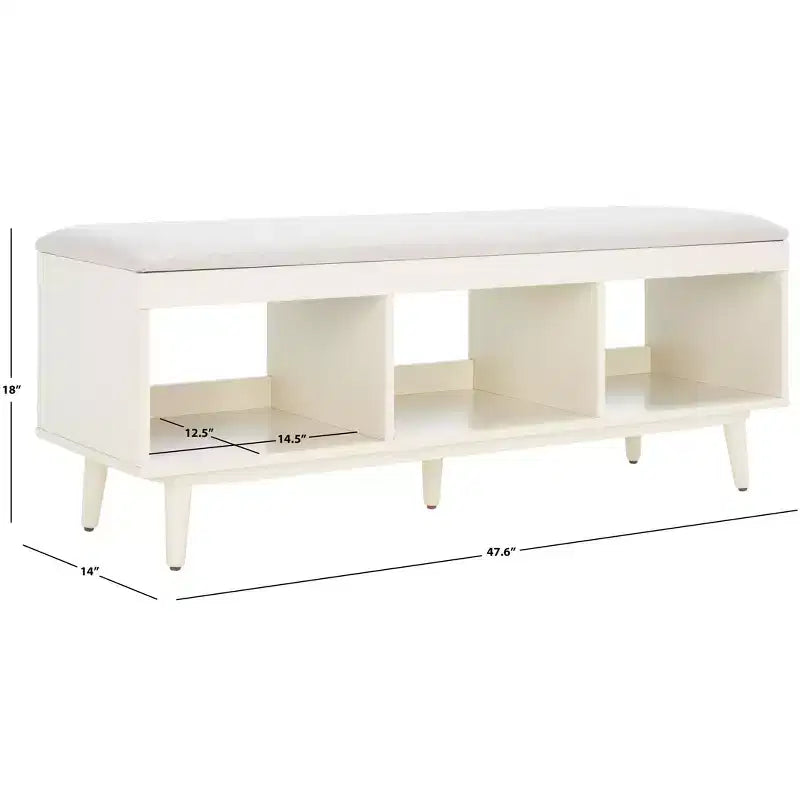 Banc ouvert Cricket avec coussin - BCH5000 - Safavieh