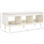 Banc ouvert Cricket avec coussin - BCH5000 - Safavieh
