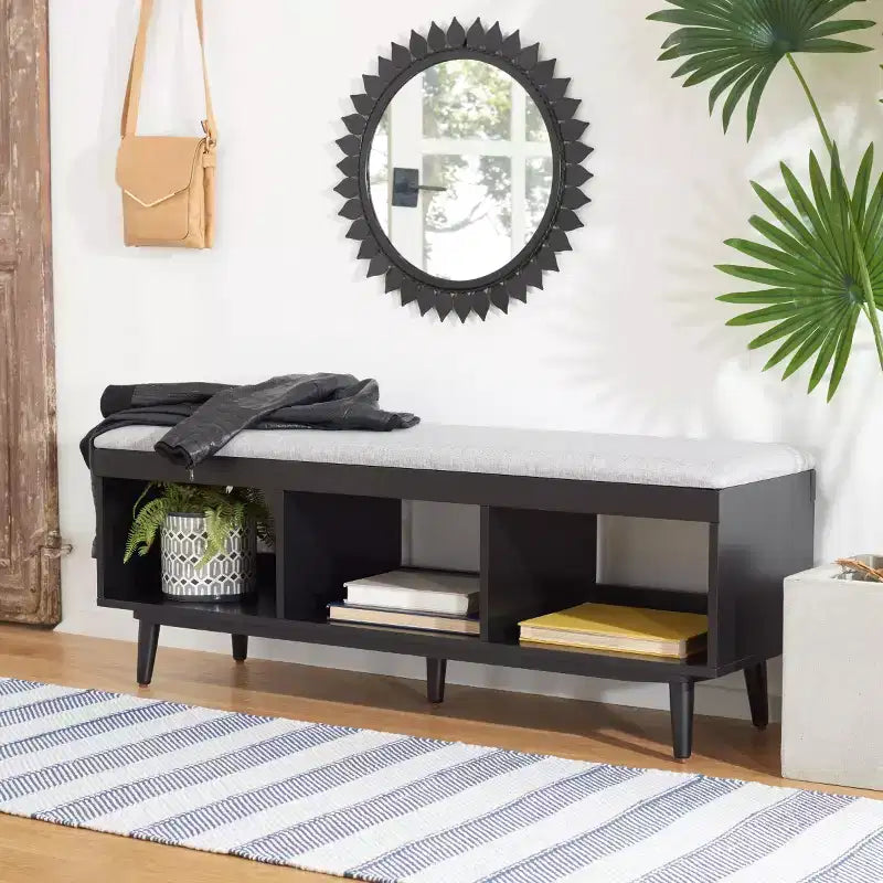 Banc ouvert Cricket avec coussin - BCH5000 - Safavieh