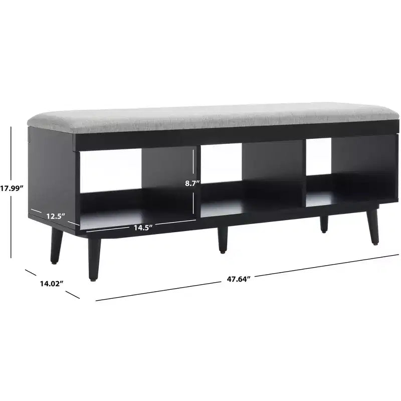 Banc ouvert Cricket avec coussin - BCH5000 - Safavieh