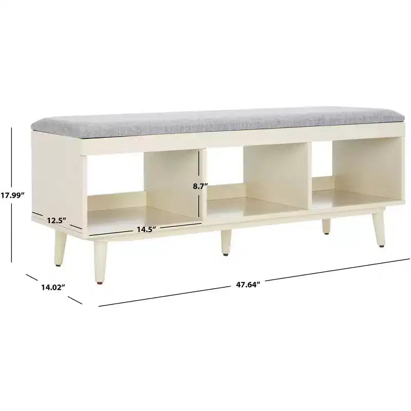 Banc ouvert Cricket avec coussin - BCH5000 - Safavieh