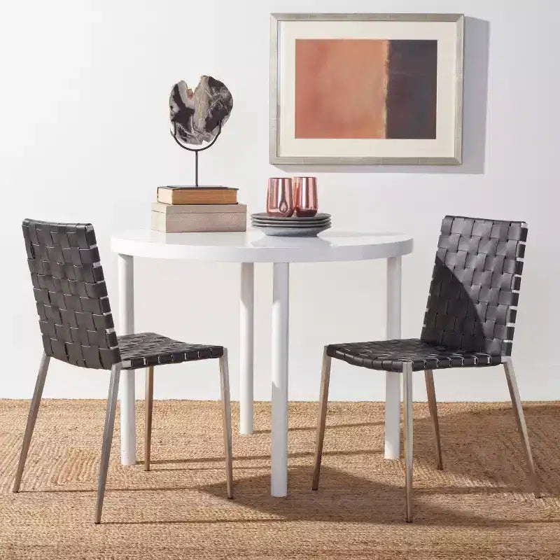 Chaise de salle à manger tressée Rayne (lot de 2) - DCH3006 - Safavieh