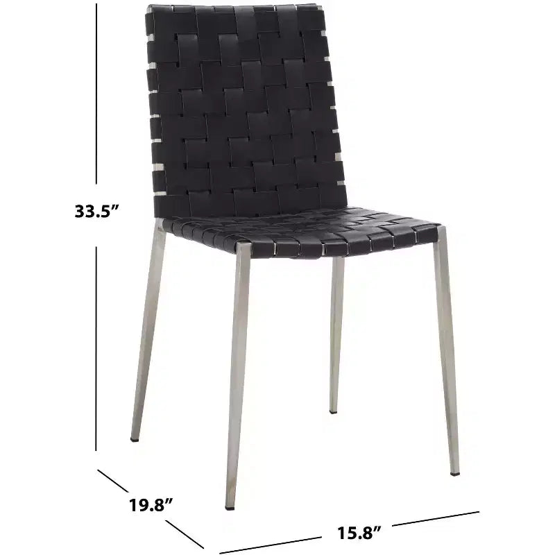 Chaise de salle à manger tressée Rayne (lot de 2) - DCH3006 - Safavieh