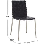 Chaise de salle à manger tressée Rayne (lot de 2) - DCH3006 - Safavieh