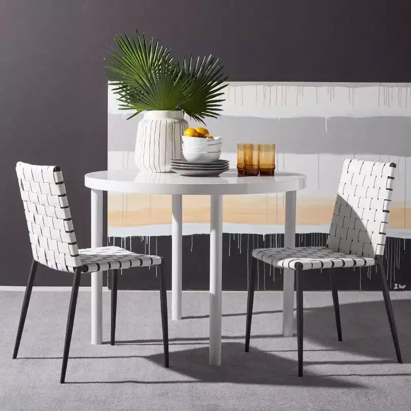 Chaise de salle à manger tressée Rayne (lot de 2) - DCH3006 - Safavieh