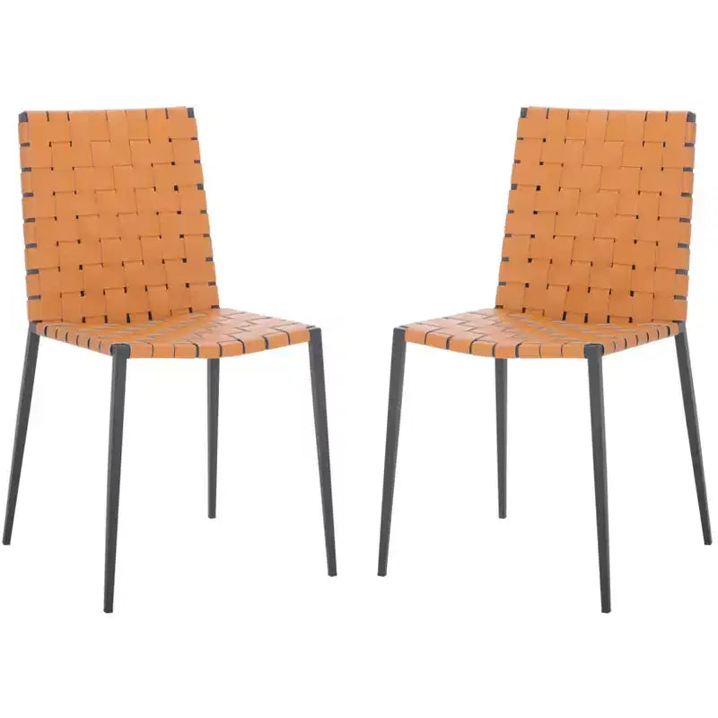 Chaise de salle à manger tressée Rayne (lot de 2) - DCH3006 - Safavieh
