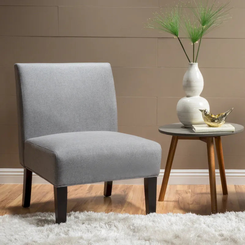 Fauteuil d'appoint en tissu moderne - 22.50 L x 29.50 W x 32.00 H