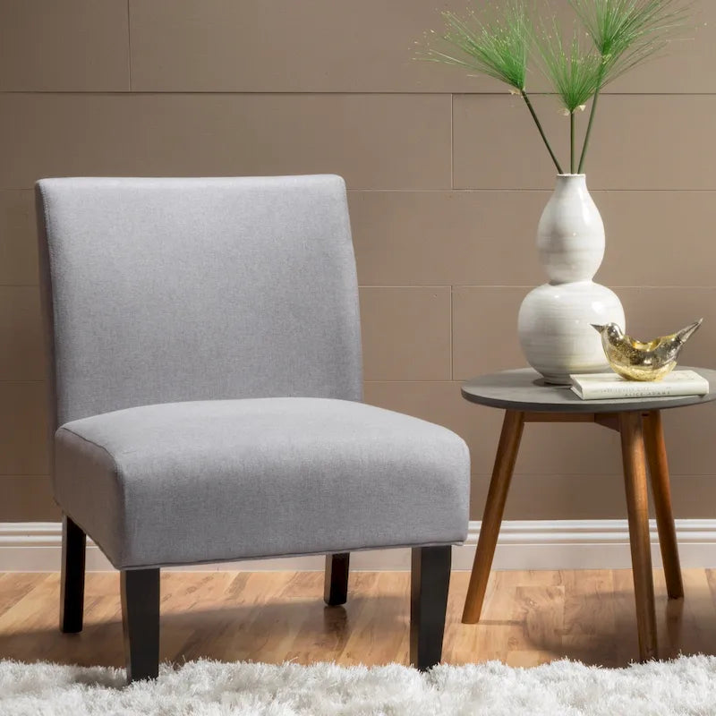 Fauteuil d'appoint en tissu moderne - 22.50 L x 29.50 W x 32.00 H