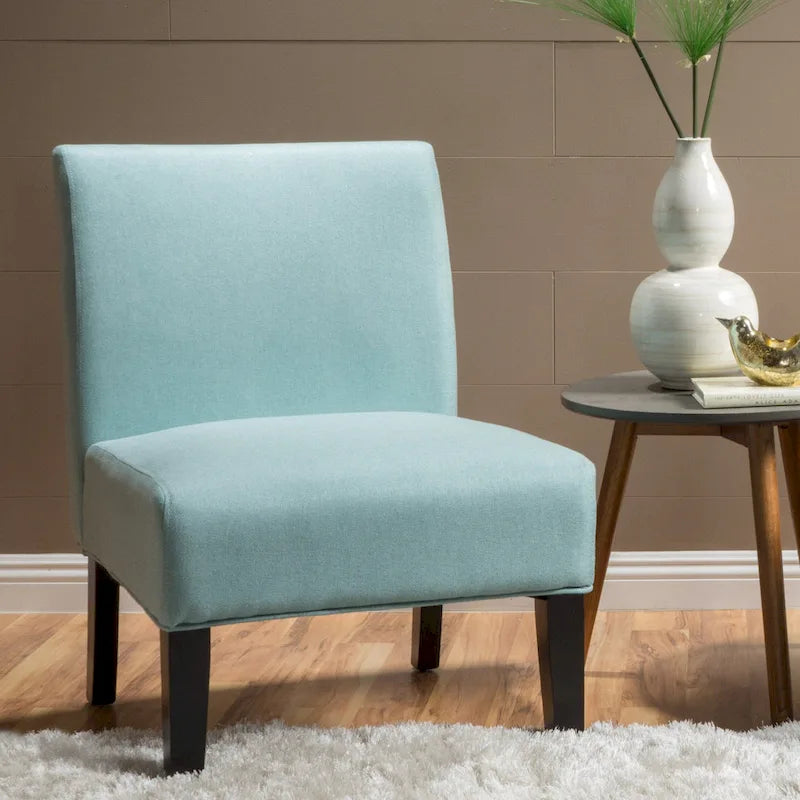 Fauteuil d'appoint en tissu moderne - 22.50 L x 29.50 W x 32.00 H