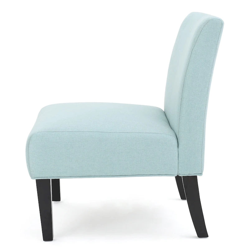 Fauteuil d'appoint en tissu moderne - 22.50 L x 29.50 W x 32.00 H