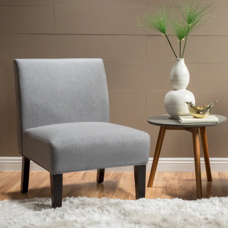 Fauteuil d'appoint en tissu moderne - 22.50 L x 29.50 W x 32.00 H
