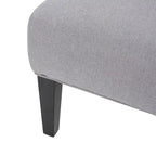 Fauteuil d'appoint en tissu moderne - 22.50 L x 29.50 W x 32.00 H