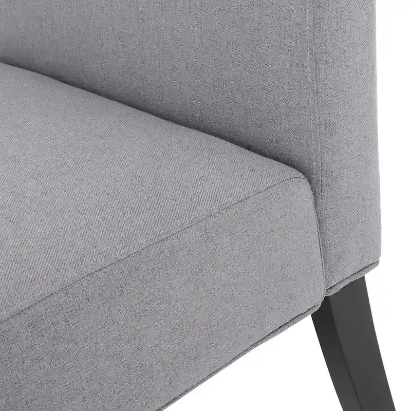 Fauteuil d'appoint en tissu moderne - 22.50 L x 29.50 W x 32.00 H