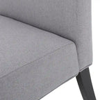 Fauteuil d'appoint en tissu moderne - 22.50 L x 29.50 W x 32.00 H