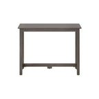 Bureau en bois massif Planche+Poutre, Bureau simple pour chambre à coucher, Bureau d'étude pour bureau à domicile, 39.5