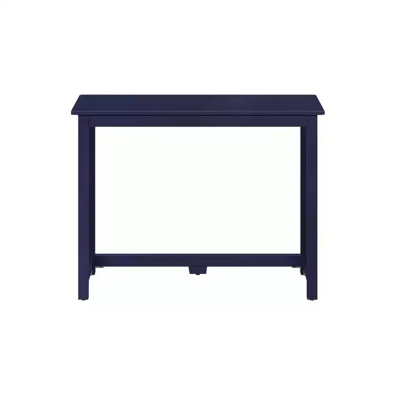 Bureau en bois massif Planche+Poutre, Bureau simple pour chambre à coucher, Bureau d'étude pour bureau à domicile, 39.5