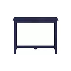 Bureau en bois massif Planche+Poutre, Bureau simple pour chambre à coucher, Bureau d'étude pour bureau à domicile, 39.5