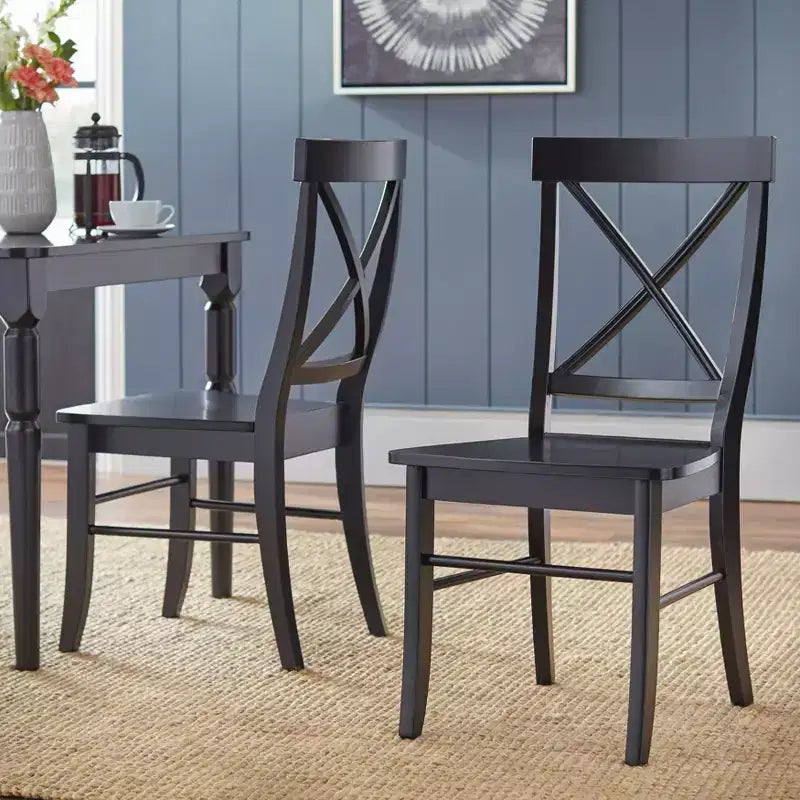 Ensemble repas rond 5 pièces Crenshaw couleur bois flotté - Buylateral