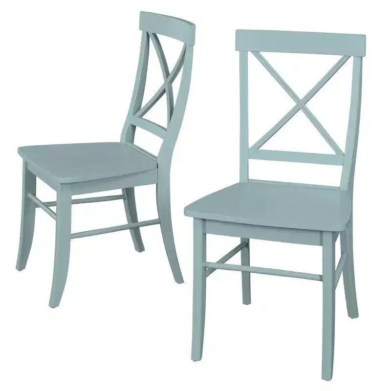 Ensemble repas rond 5 pièces Crenshaw couleur bois flotté - Buylateral