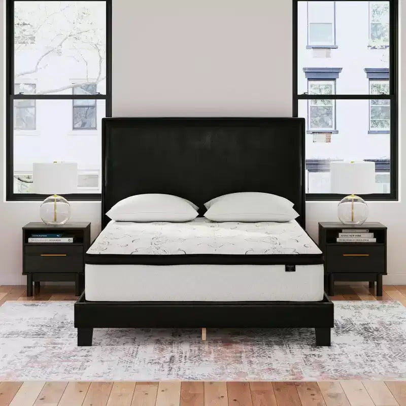 Matelas hybride à ressorts intérieurs ultra moelleux de 12 pouces Chime Signature Design by Ashley