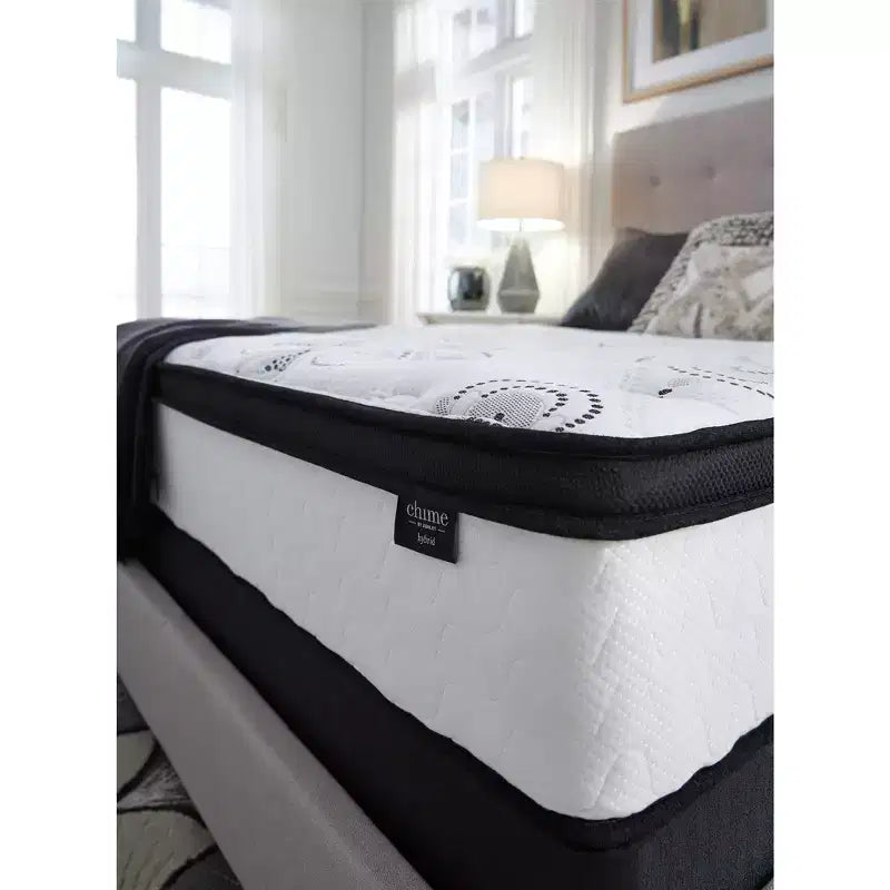 Matelas hybride à ressorts intérieurs ultra moelleux de 12 pouces Chime Signature Design by Ashley