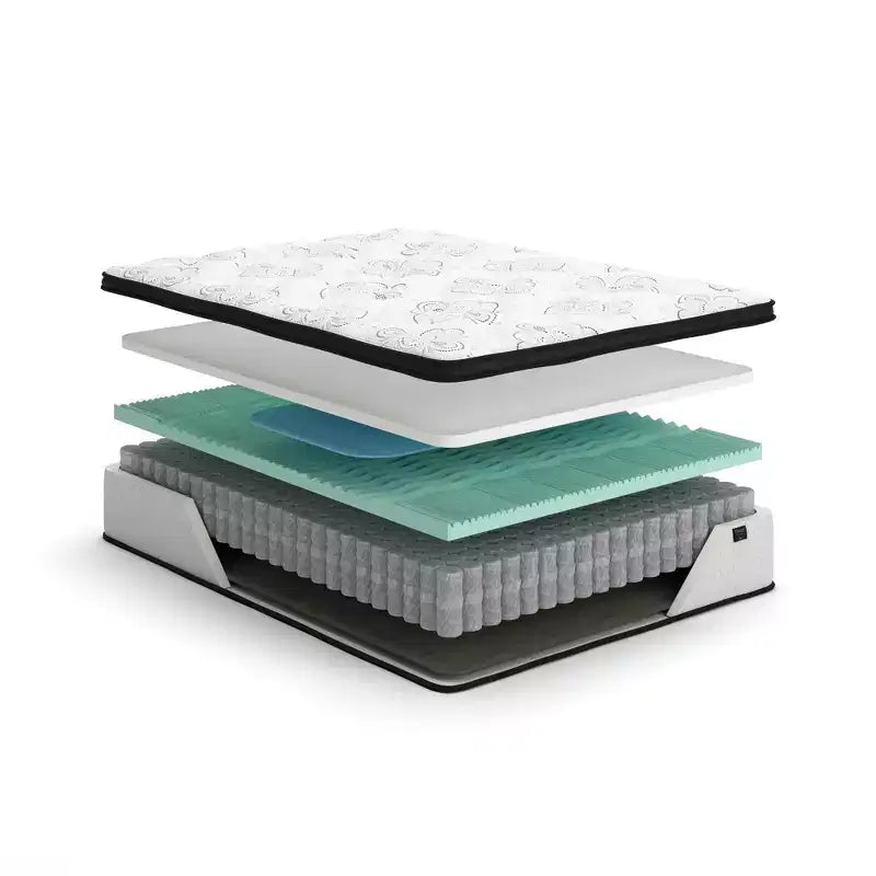 Matelas hybride à ressorts intérieurs ultra moelleux de 12 pouces Chime Signature Design by Ashley