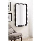 Miroir mural festonné Hatherleig 23,5 x 38 - Kate & Laurel All Things Decor