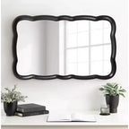 Miroir mural festonné Hatherleig 23,5 x 38 - Kate & Laurel All Things Decor